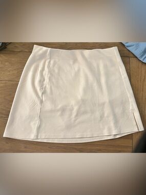 American Eagle Outfitters Cream Mini Skort